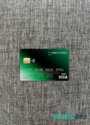 Burundi Africa bank wygląd zdjęcia karty wizowej skan PSD + zdjęcie